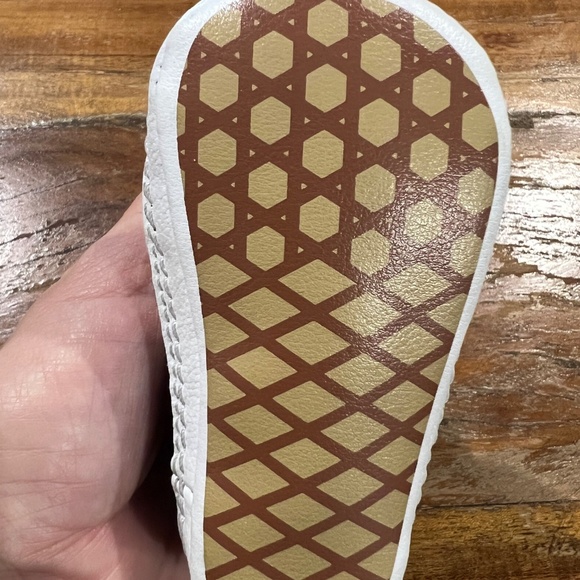 Vans Black and Gold Crib Shoes - Picture 2 of 2